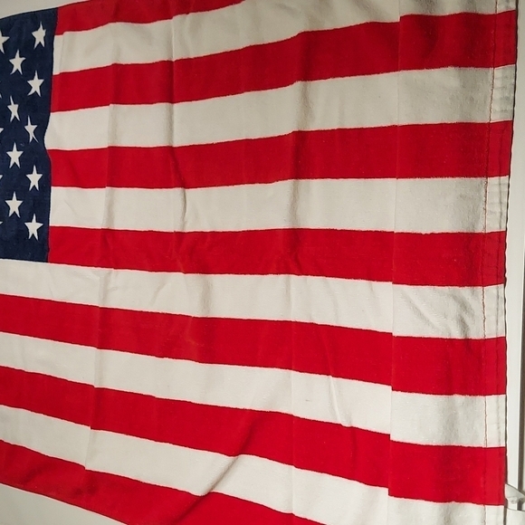 OLD GLORY USA FLAG TOWEL 100% Cotton  28x58 - Picture 3 of 7